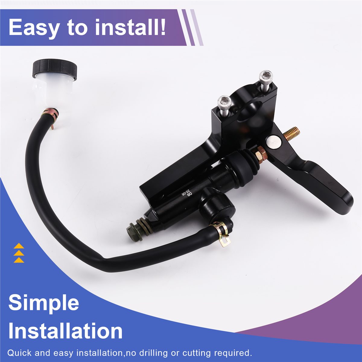 Motorcycle Thumb Brake System Kit - Tuas Rem Jempol Sepeda Motor A23Z,
