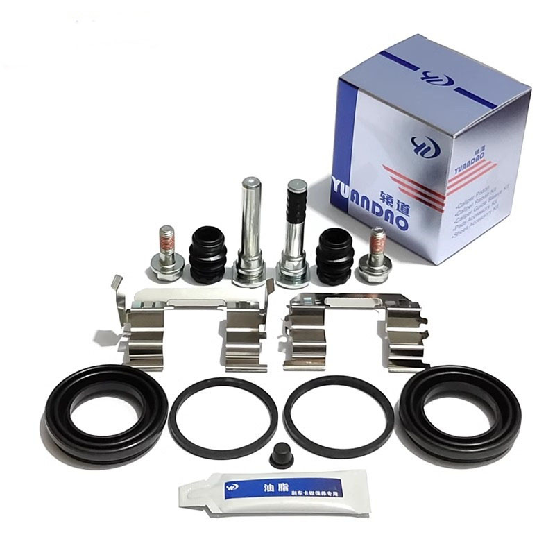 Front Rear Brake Caliper Bracket Kit - Sekrup Pin Pemandu Braket Kaliper Rem